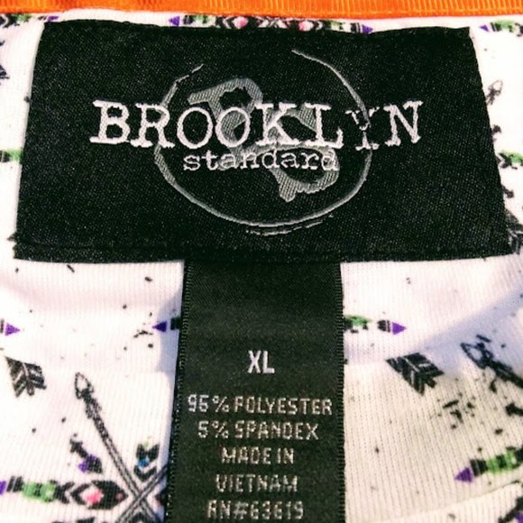 *SOUTHWEST STYLE TEE SHIRT*CROSSED ARROWS*MEN SIZE XL*BROOKLYN STANDARD - Picture 3 of 6